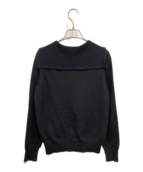 tricot COMME des GARCONS（トリココムデギャルソン）tricot COMME des GARCONS (トリココムデギャルソン) 襟付きニット ブラック サイズ:Sの古着・服飾アイテム