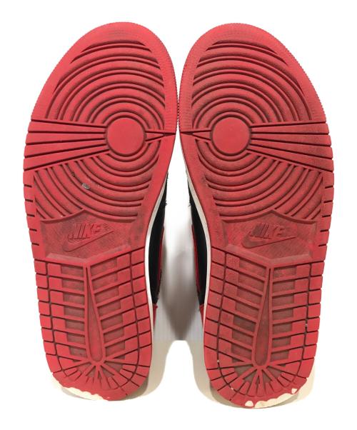 NIKE（ナイキ）NIKE (ナイキ) AIR JORDAN 1 RETRO High OG Women's Satin Bred ハイカットスニーカー レッド サイズ:28cmの古着・服飾アイテム