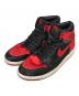 NIKE（ナイキ）の古着「AIR JORDAN 1 RETRO High OG Women's Satin Bred ハイカットスニーカー」｜レッド