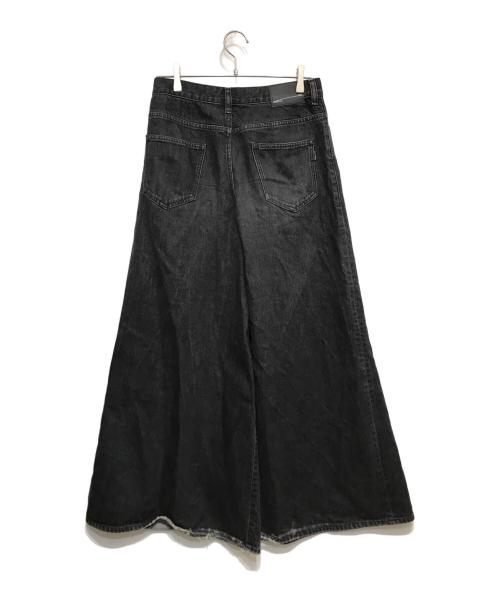 LAD MUSICIAN（ラッドミュージシャン）LAD MUSICIAN (ラッドミュージシャン) 12oz FLAT DENIM HAKAMA PANTS ブラック サイズ:44の古着・服飾アイテム