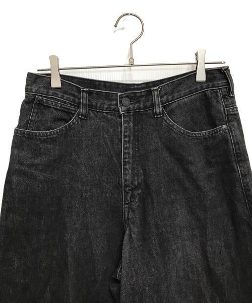 LAD MUSICIAN（ラッドミュージシャン）LAD MUSICIAN (ラッドミュージシャン) 12oz FLAT DENIM HAKAMA PANTS ブラック サイズ:44の古着・服飾アイテム