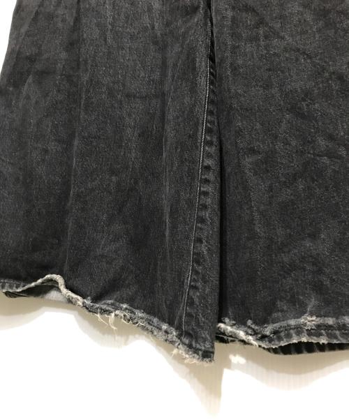 LAD MUSICIAN（ラッドミュージシャン）LAD MUSICIAN (ラッドミュージシャン) 12oz FLAT DENIM HAKAMA PANTS ブラック サイズ:44の古着・服飾アイテム