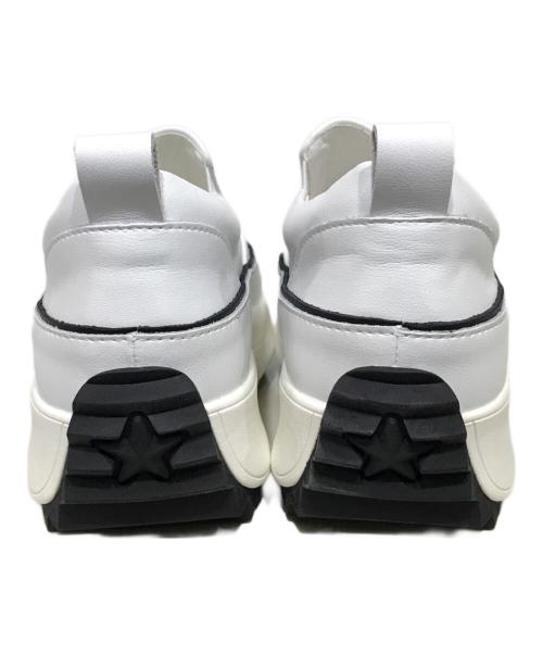 BEARDSLEY（ビアズリー）BEARDSLEY (ビアズリー) レザースリッポン ホワイト サイズ:23.5cmの古着・服飾アイテム