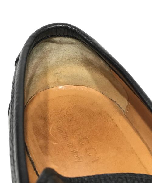 GUCCI（グッチ）GUCCI (グッチ) ホースビットローファー ブラック サイズ:9の古着・服飾アイテム