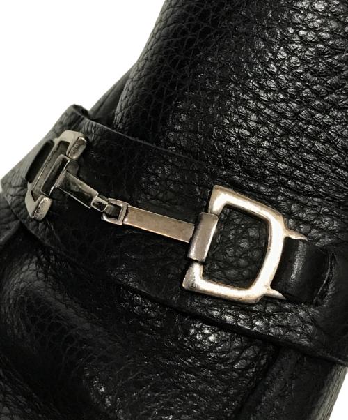 GUCCI（グッチ）GUCCI (グッチ) ホースビットローファー ブラック サイズ:9の古着・服飾アイテム