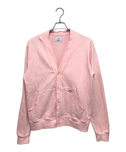 Noah（ノア）Noah (ノア) 24SS Rugby Pocket Cardigan ピンク サイズ:Sの古着・服飾アイテム