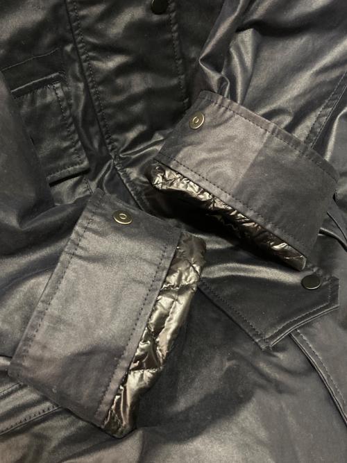 LA MARINE FRANCAISE（マリンフランセーズ）LA MARINE FRANCAISE (マリンフランセーズ) ライナー付きモッズコート ネイビー サイズ:48の古着・服飾アイテム