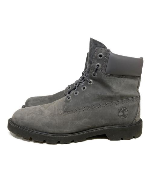 Timberland（ティンバーランド）Timberland (ティンバーランド) 6IN BASIC CONTRAST ブーツ グレー サイズ:26.5cmの古着・服飾アイテム