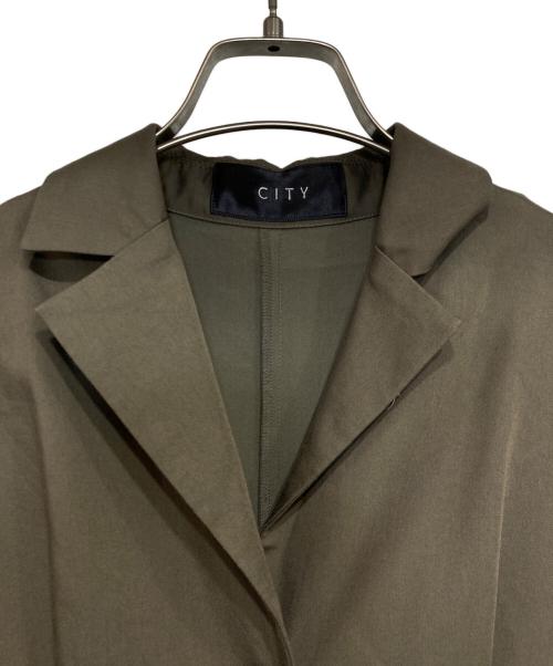 CITY（シティ）CITY (シティ) ダブルブレストコンビネゾン カーキ サイズ:1の古着・服飾アイテム