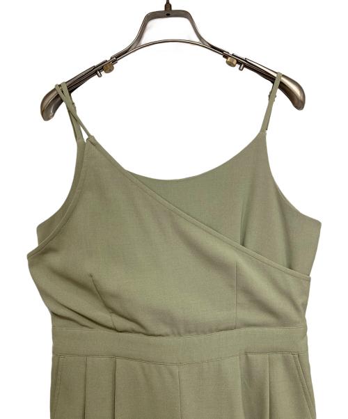 CLANE（クラネ）CLANE (クラネ) レイヤード キャミソール オールインワン グリーン サイズ:2の古着・服飾アイテム
