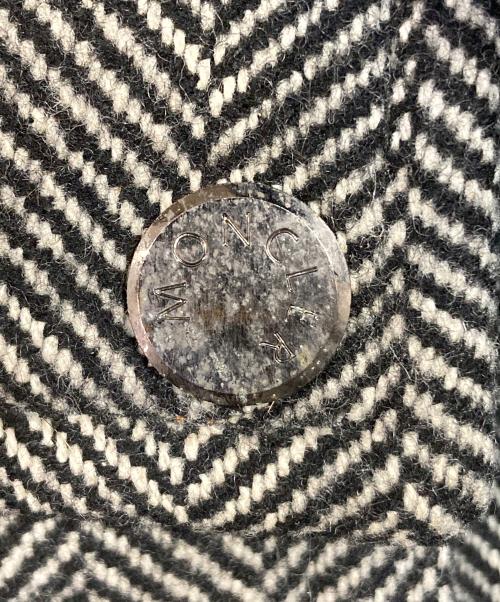 MONCLER（モンクレール）MONCLER (モンクレール) ファー付きダウンジャケット グレー サイズ:1の古着・服飾アイテム