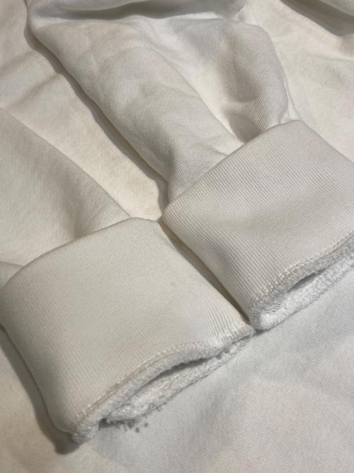 maison kitsune（メゾンキツネ）MAISON KITSUNE (メゾンキツネ) フォックス ヘッド パッチ スウェットシャツ ホワイト サイズ:Mの古着・服飾アイテム