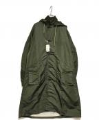 45Rフォーティファイブ・アール）の古着「厚ナイロンの908ミリタリーコート」｜グリーン
