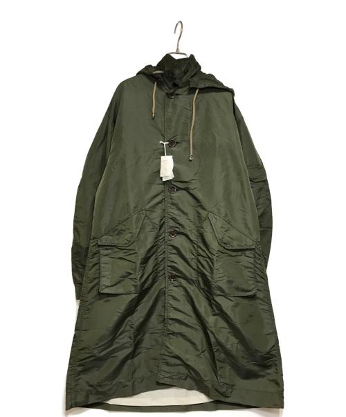45R（フォーティファイブ・アール）45R (フォーティファイブ・アール) 厚ナイロンの908ミリタリーコート グリーン サイズ:4の古着・服飾アイテム