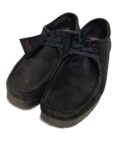 CLARKS（クラークス）CLARKS (クラークス) Wallabee シューズ ブラック サイズ:25.5の古着・服飾アイテム