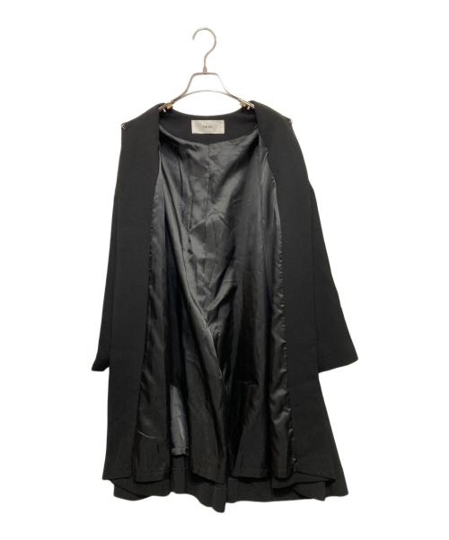 RIM.ARK（リムアーク）RIM.ARK (リムアーク) ワイドスリーブライトガウン ブラック サイズ:36の古着・服飾アイテム