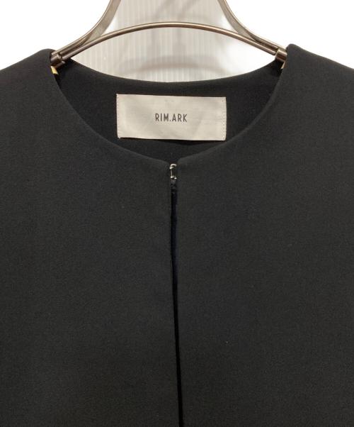 RIM.ARK（リムアーク）RIM.ARK (リムアーク) ワイドスリーブライトガウン ブラック サイズ:36の古着・服飾アイテム