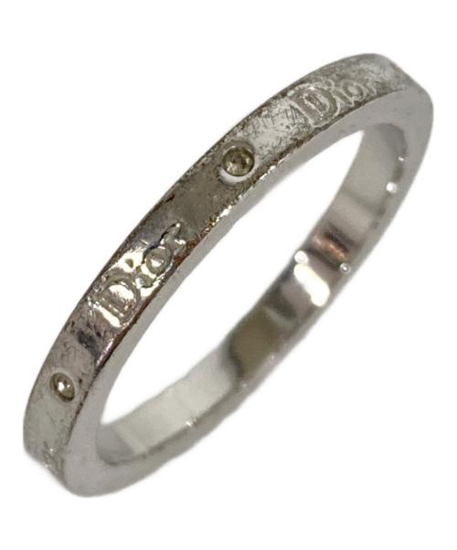 Dior（ディオール）DIOR (ディオール) ロゴ総柄リング シルバー サイズ:-の古着・服飾アイテム