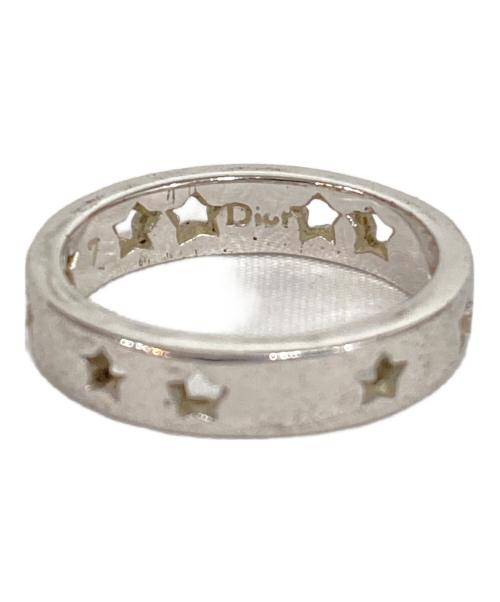 Christian Dior（クリスチャン ディオール）Christian Dior (クリスチャン ディオール) スターモチーフリング シルバー サイズ:-の古着・服飾アイテム