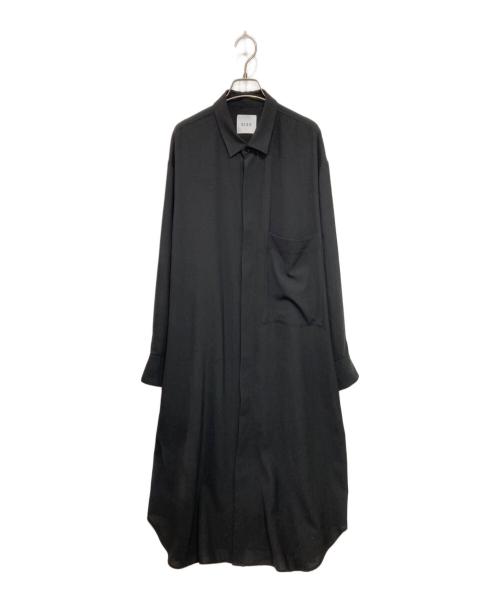 Sise（シセ）SISE (シセ) SISE LONG SHIRT ブラック サイズ:2の古着・服飾アイテム