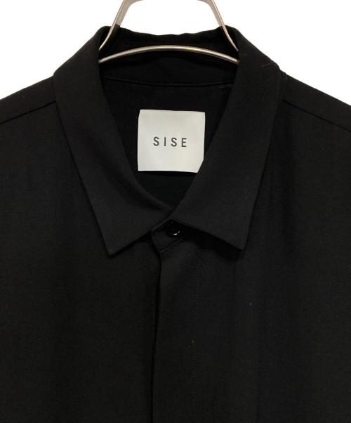 Sise（シセ）SISE (シセ) SISE LONG SHIRT ブラック サイズ:2の古着・服飾アイテム