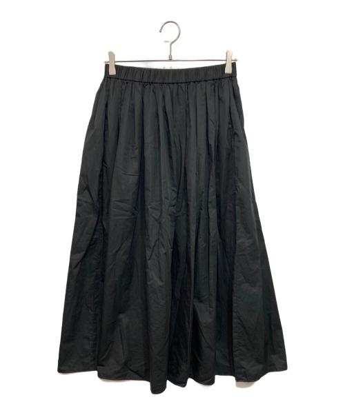 EVERYDAY I LIKE.（エヴリデイ アイ ライク）EVERYDAY I LIKE. (エヴリデイ アイ ライク) Cotton Dramatic ギャザースカート ブラック サイズ:記載なしの古着・服飾アイテム