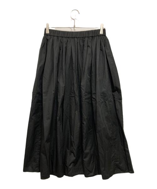 EVERYDAY I LIKE.（エヴリデイ アイ ライク）EVERYDAY I LIKE. (エヴリデイ アイ ライク) Cotton Dramatic ギャザースカート ブラック サイズ:記載なしの古着・服飾アイテム