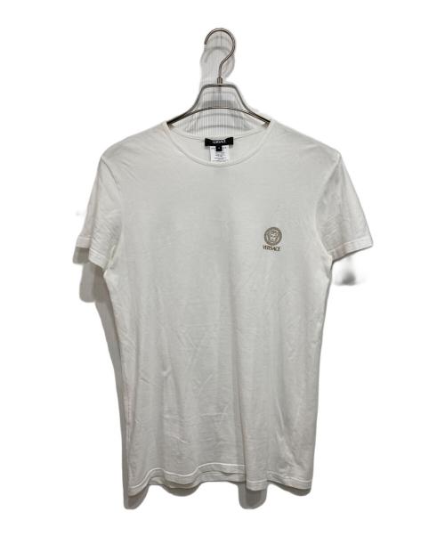 VERSACE（ヴェルサーチェ）VERSACE (ヴェルサーチェ) メドゥーサ アンダーシャツ ホワイト サイズ:4の古着・服飾アイテム