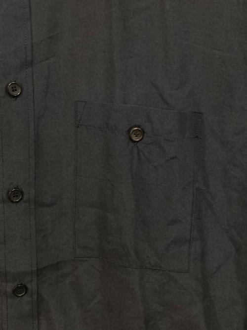 cornier（コルニエ）cornier (コルニエ) シルクシャツ ネイビー サイズ:Sの古着・服飾アイテム