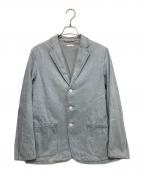 COMOLIコモリ）の古着「デニムテーラードジャケット」｜ブルー