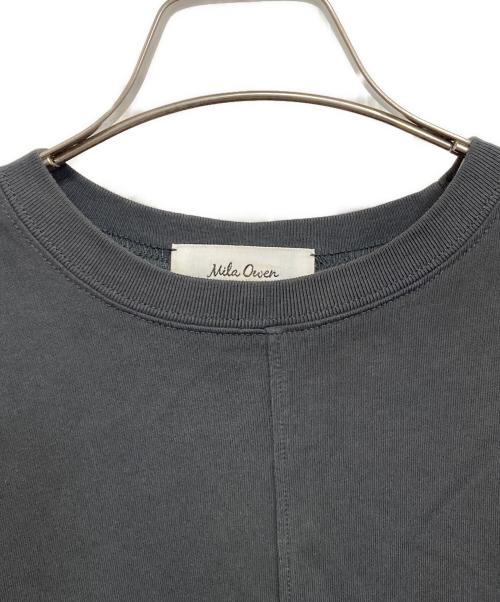 Mila Owen（ミラオーウェン）Mila Owen (ミラオーウェン) ドルマンTストレートスカートカットSET チャコールグレーの古着・服飾アイテム