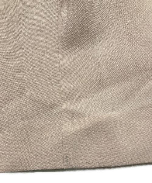 Mila Owen（ミラオーウェン）Mila Owen (ミラオーウェン) ドライタッチ2タックワイドパンツ ピンクの古着・服飾アイテム