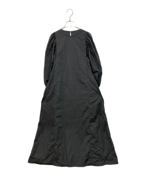 universal tissu（ユニバーサルティシュ）universal tissu (ユニバーサルティシュ) ブラウスワンピース ブラック サイズ:-の古着・服飾アイテム