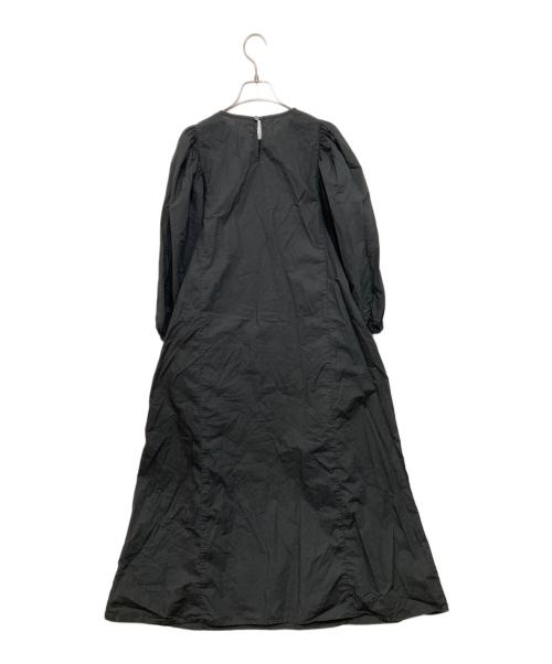 universal tissu（ユニバーサルティシュ）universal tissu (ユニバーサルティシュ) ブラウスワンピース ブラック サイズ:-の古着・服飾アイテム
