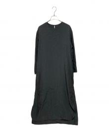 PLAIN PEOPLE（プレインピープル）の古着「テーラードカラーワンピース」｜ネイビー