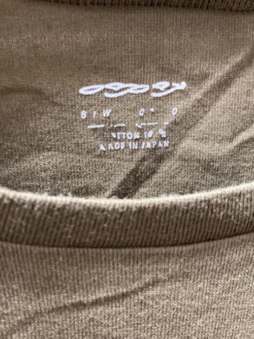BIWACOTTON（ビワコットン）BIWACOTTON (ビワコットン) パフスリーブTシャツ カーキ サイズ:2の古着・服飾アイテム