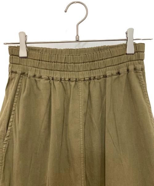 BIWACOTTON（ビワコットン）BIWACOTTON (ビワコットン) コラムスカート カーキ サイズ:FREEの古着・服飾アイテム