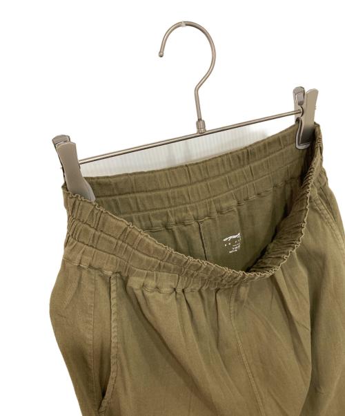 BIWACOTTON（ビワコットン）BIWACOTTON (ビワコットン) コラムスカート カーキ サイズ:FREEの古着・服飾アイテム