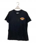 powell peraltaパウエルペラルタ）の古着「スカルプリントＴシャツ」｜ブラック