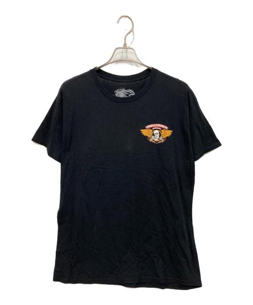 powell peralta（パウエルペラルタ）powell peralta (パウエルペラルタ) スカルプリントＴシャツ ブラック サイズ:Lの古着・服飾アイテム