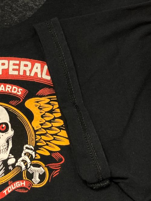 powell peralta（パウエルペラルタ）powell peralta (パウエルペラルタ) スカルプリントＴシャツ ブラック サイズ:Lの古着・服飾アイテム