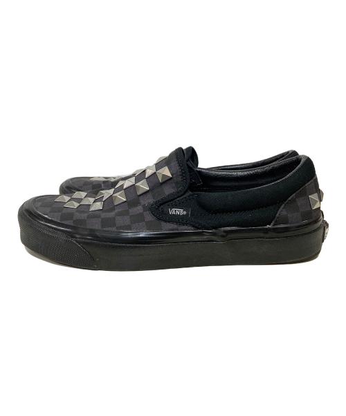 VANS（ヴァンズ）VANS (バンズ) ｃlassic Slip-On 98 DX Stud Check  スリッポン ブラック サイズ:26.5cmの古着・服飾アイテム