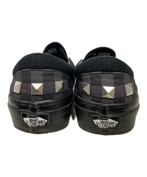 VANS（ヴァンズ）VANS (バンズ) ｃlassic Slip-On 98 DX Stud Check  スリッポン ブラック サイズ:26.5cmの古着・服飾アイテム