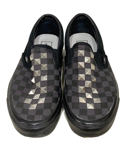 VANS（ヴァンズ）VANS (バンズ) ｃlassic Slip-On 98 DX Stud Check  スリッポン ブラック サイズ:26.5cmの古着・服飾アイテム
