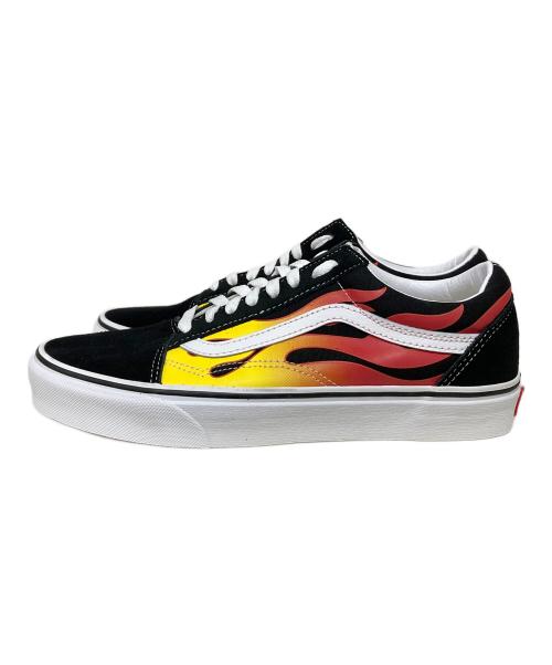 VANS（ヴァンズ）VANS (バンズ) OLD SKOOL FLAME ローカットスニーカー ブラック×レッド サイズ:26.5cmの古着・服飾アイテム