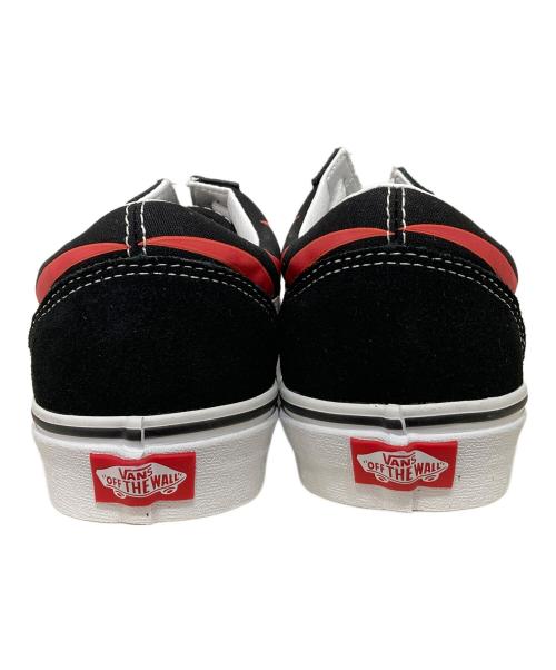 VANS（ヴァンズ）VANS (バンズ) OLD SKOOL FLAME ローカットスニーカー ブラック×レッド サイズ:26.5cmの古着・服飾アイテム