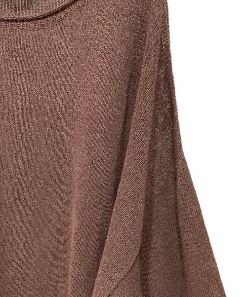 FRAMeWORK（フレームワーク）FRAMeWORK (フレームワーク) ウォッシャブルニュアンス ワイドプルオーバー ブラウン サイズ:FREEの古着・服飾アイテム