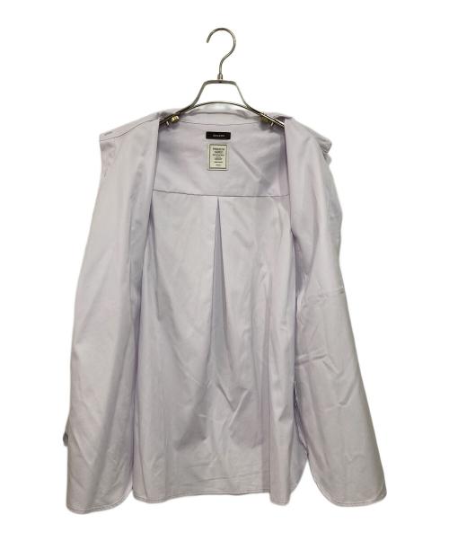 anuans（アニュアンス）anuans (アニュアンス) スタンダードシャツ/マシンウォッシャブル パープル サイズ:FREEの古着・服飾アイテム