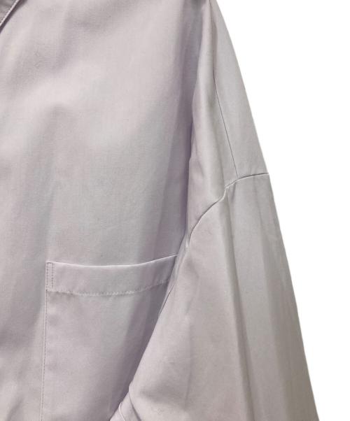 anuans（アニュアンス）anuans (アニュアンス) スタンダードシャツ/マシンウォッシャブル パープル サイズ:FREEの古着・服飾アイテム