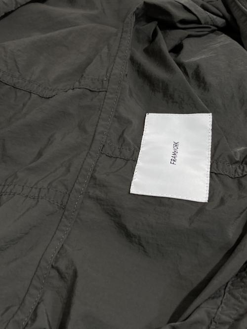 FRAMeWORK（フレームワーク）FRAMeWORK (フレームワーク) ナイロンアノラックパーカ グレー サイズ:記載なしの古着・服飾アイテム
